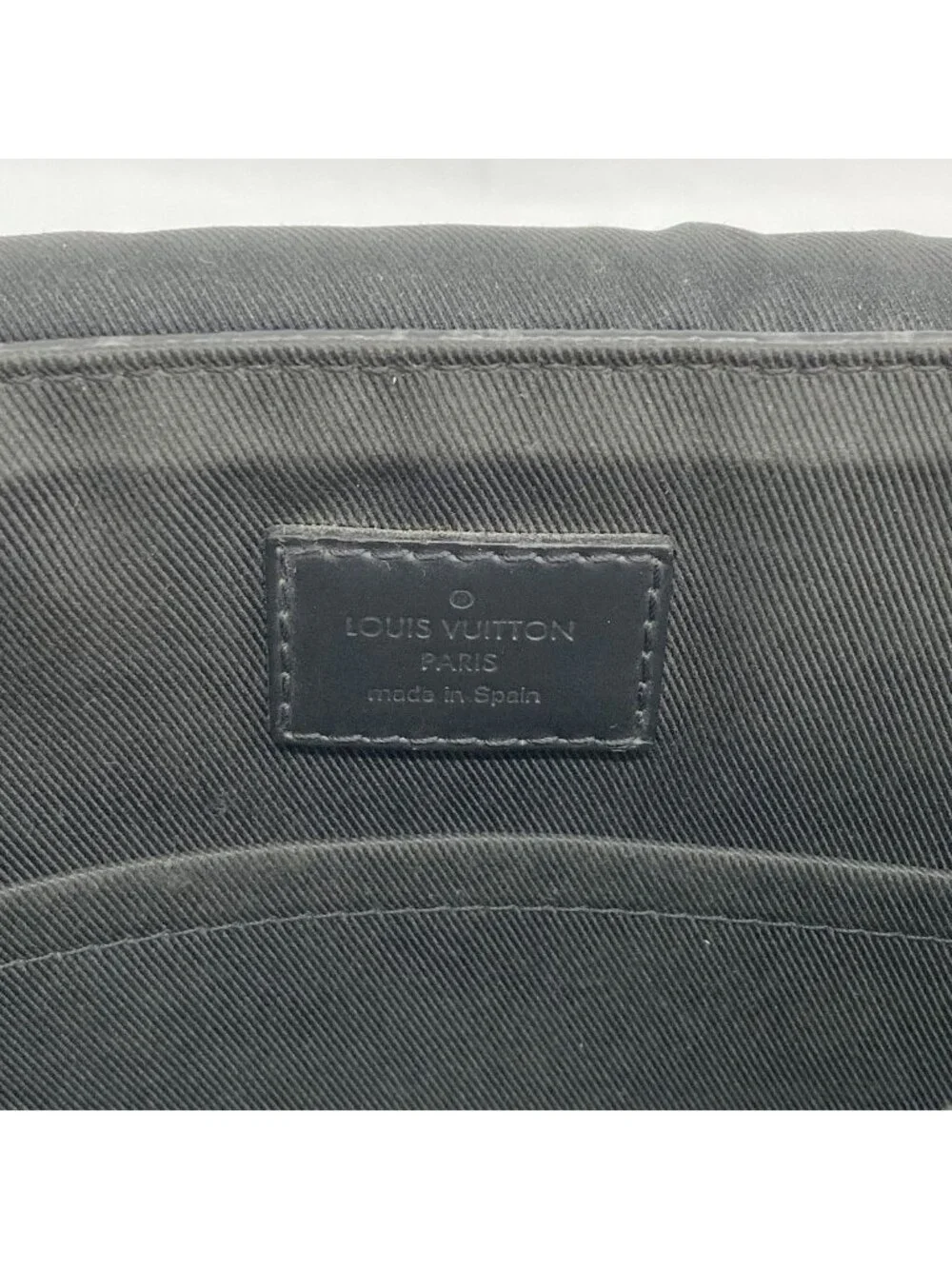 Louis Vuitton Shoulder Bag Monogram Eclipse District PM Black